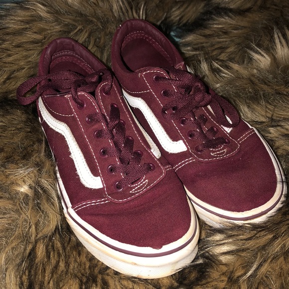 girls vans size 2.5